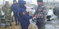 Представители Малосердобинского района совместно с главой района приняли участие в смотре подразделений территориальной самообороны региона - Малосердобинский район