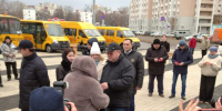 Малосердобинский район, в рамках федеральной программы «Школьный автобус», с радостью принял новый автобус для обучающихся школы с. Старое Славкино - Малосердобинский район