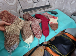 Дед Мороз со Снегурочкой навестили Шабунину Галину Борисовну из села Топлое.