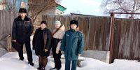 Осуществлён профилактический рейд межведомственной рабочей группы в с. Чунаки и с. Майское - Малосердобинский район