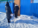 Профилактический рейд по семьям группы социального риска.
