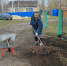 Работники  МБУК «Липовский КДЦ» приняли участие в субботнике. - Малосердобинский район