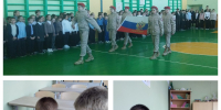 В МБОУ «Многопрофильный лицей» состоялась торжественная линейка, посвященная Дню разгрома советскими войсками немецко-фашистских войск в Сталинградской битве. - Малосердобинский район